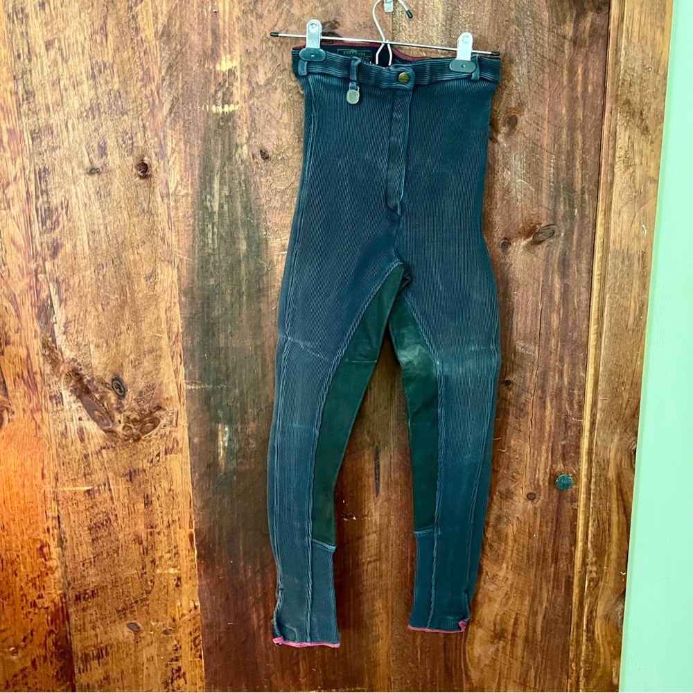 On Course Women’s black clarino full seat riding breeches